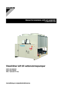 EWYD-BZ_D-EIMHP00508-16_Installation and operation manuals_Swedish download